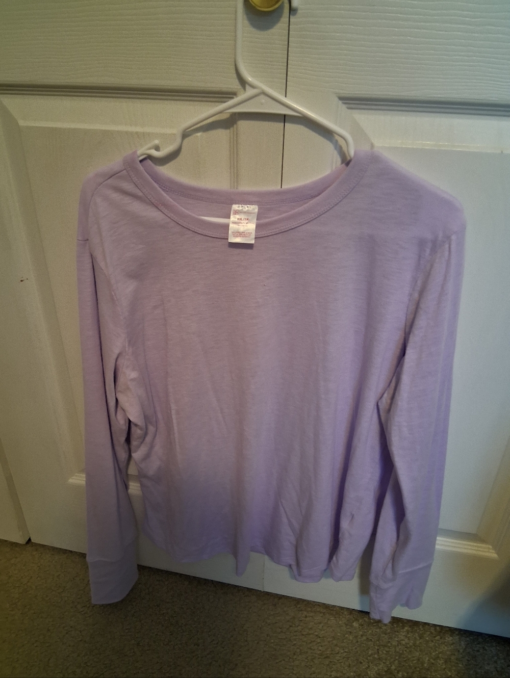 Women's No Boundaries long sleeve purple shirt